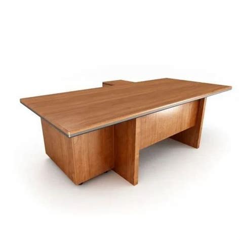 Wooden Rectangular Office Executive Table Size 16 X 50 X 45 Inch At