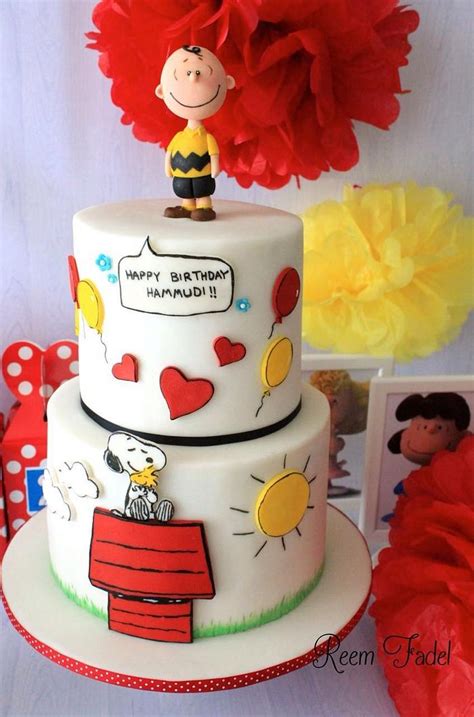 Snoopycharlie Brown Cake Decorated Cake By Cakesdecor