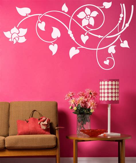 Vinyl Wall Decal Sticker Lily Vines M Etsy Wall Decal Sticker
