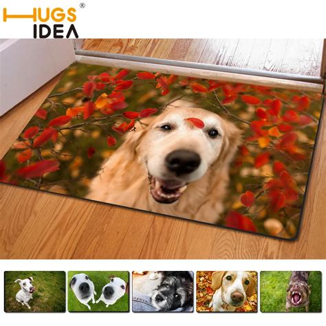 Hugsidea Funny 3d Kaiwai Pets Dog Carpet For Living Room Look Up