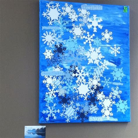 Snowflakes By Carla Blanc Artwork Snowflakes Art