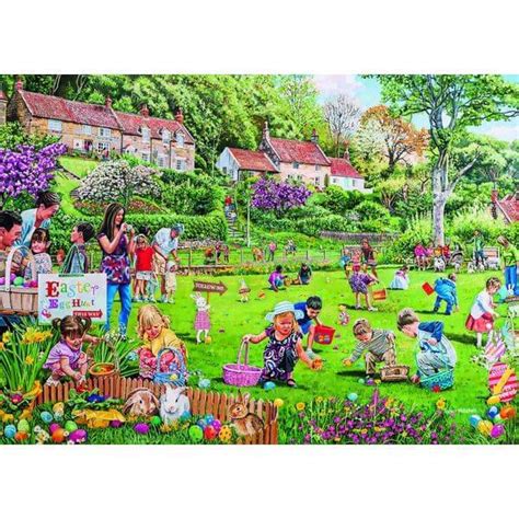 Gibsons Easter Egg Hunt Jigsaw Puzzle Puzzle Haven