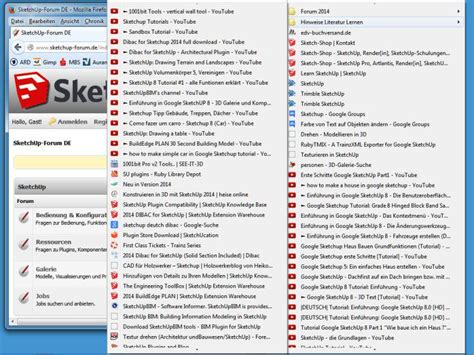 Liste guter SketchUp Tutorials