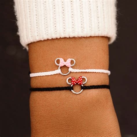 Minnie Mouse Icon Charm Bracelet By Pura Vida White Shopdisney