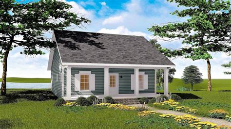 Plan 2596dh Cozy 2 Bed Cottage House Plan Cottage House Plans Small