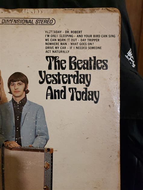 The Beatles Yesterday And Today Stereo 2nd State Butcher Cover St2553