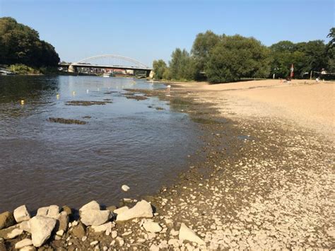In 2020 Niedrigster Wasserstand In Der Weser Weserfreunde E V