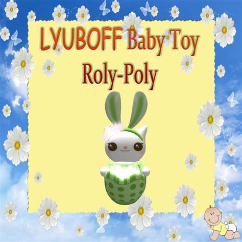 Second Life Marketplace Lyuboff Toy Animated Roly Poly Bunny Cat