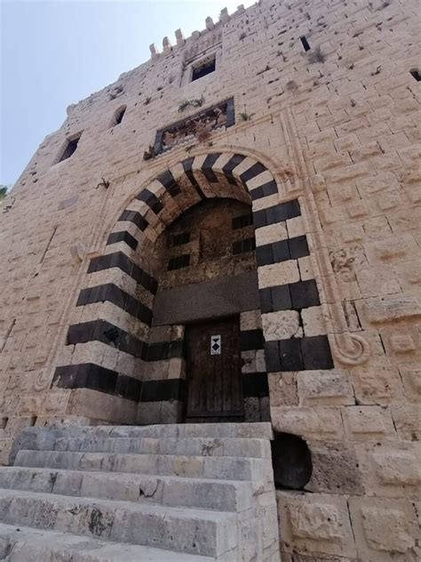 Lion Barsbay Tower Mameluke Ruins El Mina Tripoli
