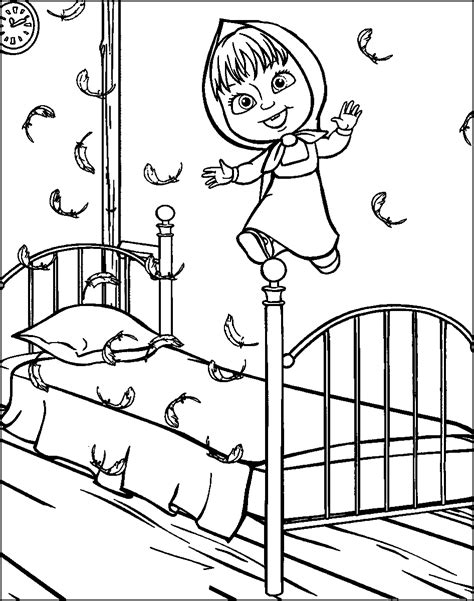 Coloring Book Coloring Pages Masha And The Bear Coloring Home Hot Sex Picture