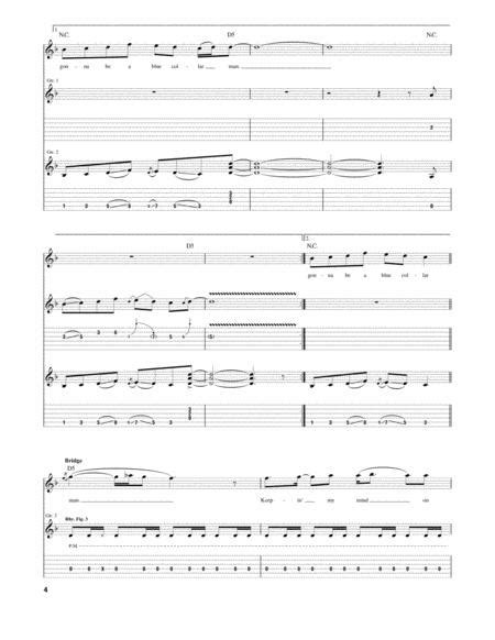 blue collar man long nights by styx tommy shaw digital sheet music for guitar tab download