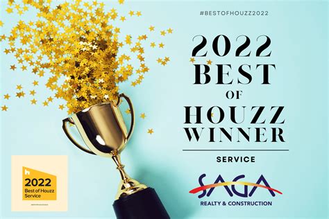 Saga Realty And Construction Awarded Best Of Houzz 2022 Saga Realty