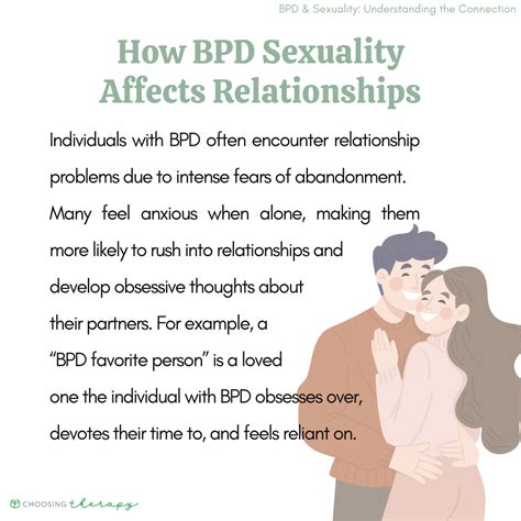 Bpd And Sexuality Understanding The Connection Choosing Therapy