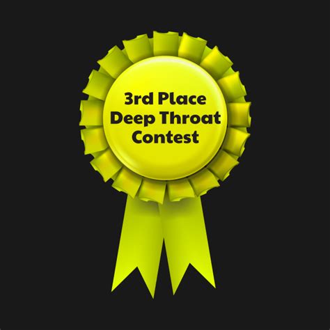3rd place deep throat contest winner yellow ribbon hotwife swinger lifestyle deep throat t