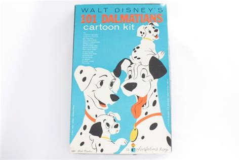 Vintage Sixties Colorforms Walt Disneys 101 Dalmatians Colorform