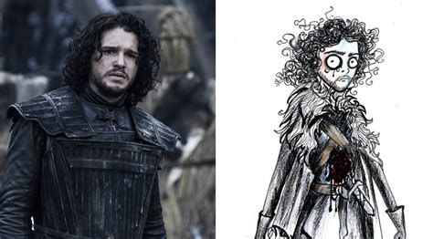 This Is What It Would Look Like If Tim Burton Animated Game Of Thrones
