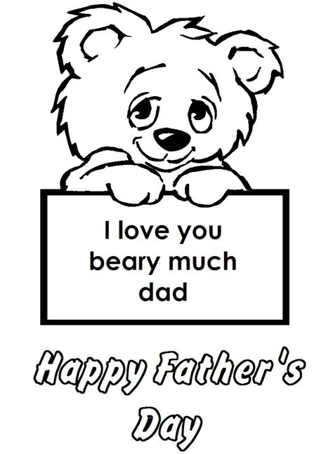 Happy Fathers Day Coloring Pages Printable Fathers Day Coloring Page