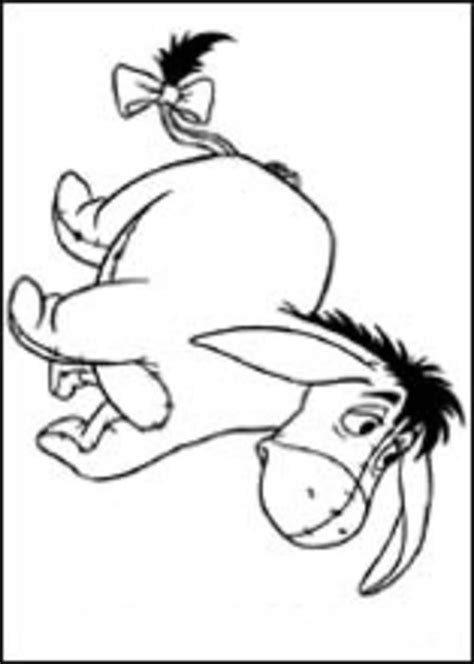 Eeyore Coloring Pages For Kids Disney Coloring Pages