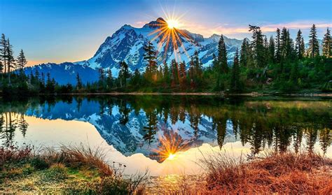 Beautiful Sunrise Mountains