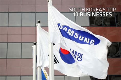 South Koreas 10 Biggest Companies