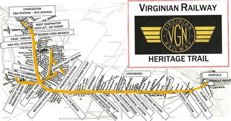 Virginian Railway Heritage Trail The Virginian Railway A Wide View