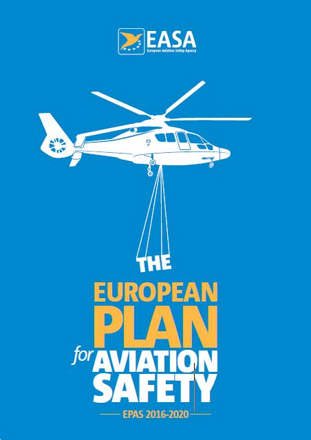 The European Plan For Aviation Safety Epas 2016 2020 Leaflet Easa