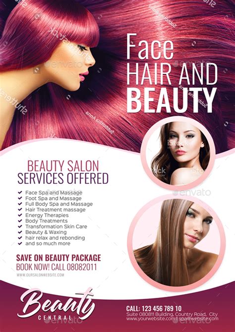 If you have decided on making use of flyers for promoting and marketing your salon business then our collection of beauty salon flyer templates psd free download would seem to be nothing less than a boon to you. 20 Free PSD Beauty & Health Care PSD Business Flyer ...
