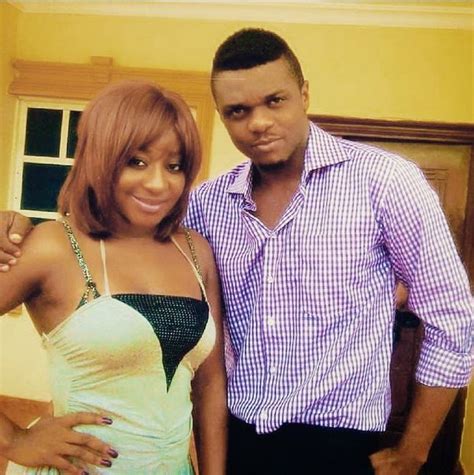 Nollywood By Mindspace Ken Erics Shares Cute Picture With Ini Edo