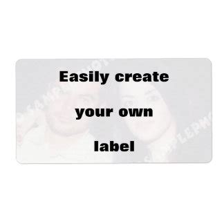 Nutella label printable new personalize a nutella jar with your. Create Your Own Shipping, Address, & Return Address Labels ...