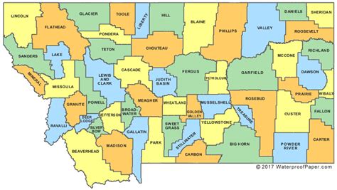 Montana Counties The Radioreference Wiki