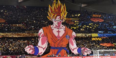 Goku Makes Debut At Paris Saint Germain Match Hypebeast