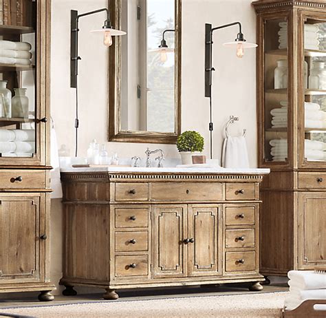 See more ideas about restoration hardware style, bathroom styling, bathroom vanity. St. James Extra-Wide Single Vanity Sink
