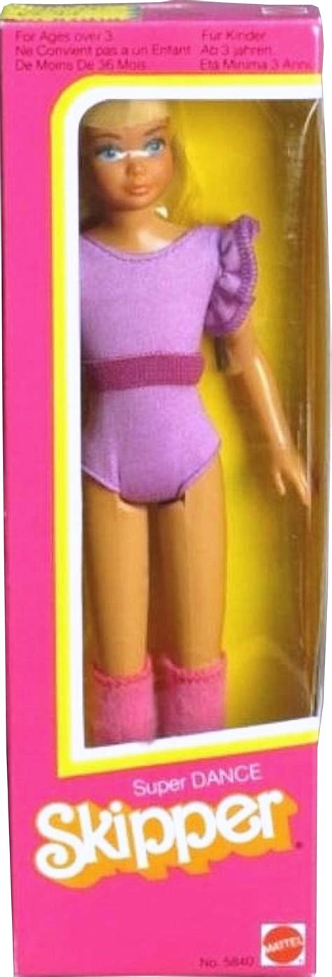 1982 Super Dance Skipper Doll 2 5840 1980s Barbie Barbie Skipper Barbie 80s