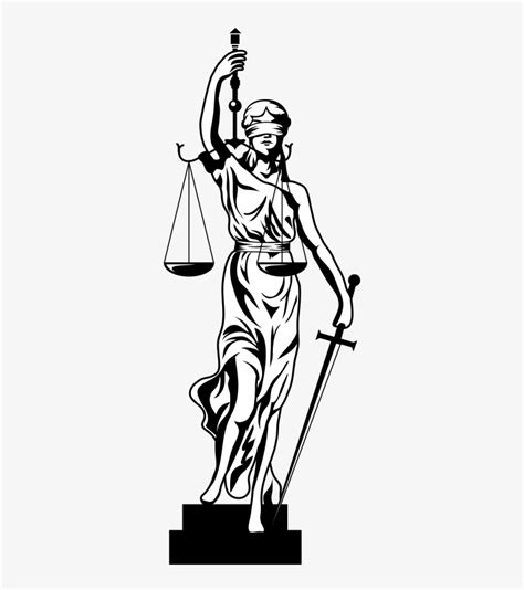 Lady Of Justice Drawing At Getdrawings Lady Justice Png Transparent