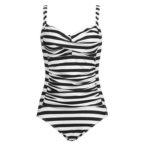 Womens Vintage One Piece Swimsuit Halter Padded Ruched Bathing Suit