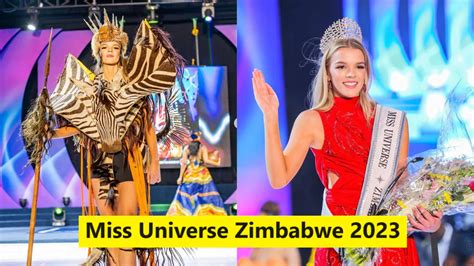 Brooke Bruk Jackson Zimbabwes Pride As Miss Universe Zimbabwe 2023 First Updates