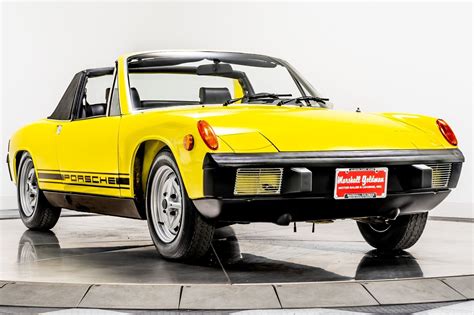 1974 Porsche 914 2d Convertible 18l Flat Four 5 Speed Manual Used