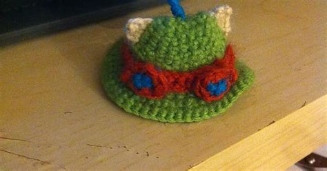 Little Teemo Hat I Made In Crochet Imgur