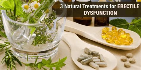 3 Natural Treatments For Erectile Dysfunction Myedstore