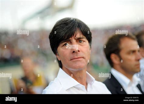 germany s head coach joachim loew during the soccer friendly hungary vs germany at ferenc puskas