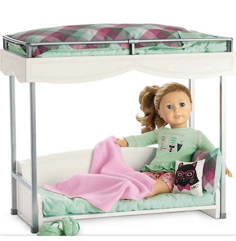 American Girl Truly Me Bunk Bed And Bedding For 18 Inch Dolls Doll