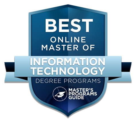 34 Best Online Master Of Information Technology Degree Programs