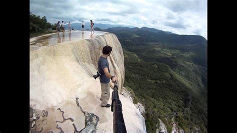 Petrified Waterfall - Hierve el Agua - Oaxaca - YouTube