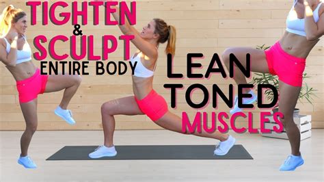 Hourglass Workout Get Long Lean Muscles In Entire Body Youtube