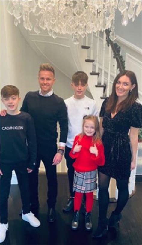 Nicky Byrne Shares Pictures At Home With Wife Georgina And Their Grown