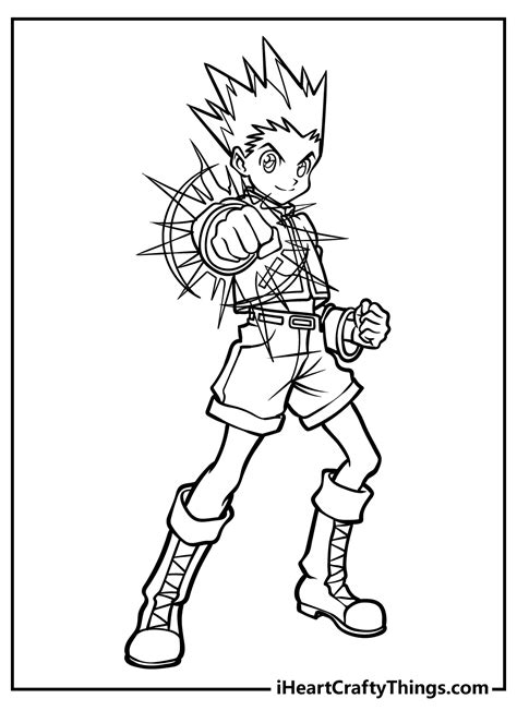 Anime Coloring Pages To Print For Free