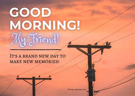 40 Best Good Morning Friend Images And Quotes Shortgoodquotes