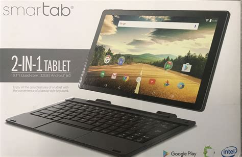 Smart Tab 101 2 In 1 Tablet Keyboard Quad Core 32 Gb Storage