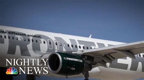 Frontier Airlines Makes Emergency Landing After Piece Of Engine Cover