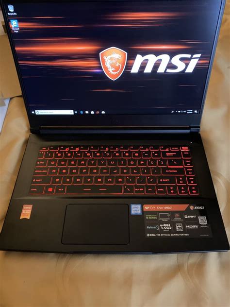 Great price for an entry level gaming laptop. New MSI GF63 Thin Gaming Computer l@@k for Sale in Apopka ...